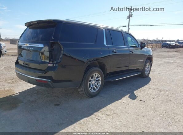 1GNSCBKDXMR216443 2021 CHEVROLET SUBURBAN Black Trasero derecho