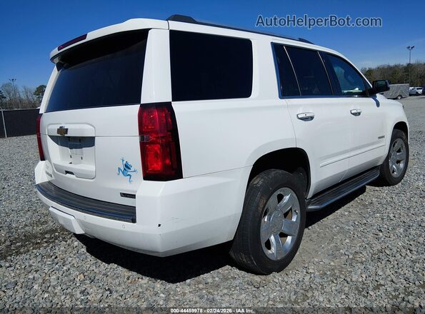 1GNSCCKC9HR112223 2017 CHEVROLET TAHOE White უკანა მარჯვენა