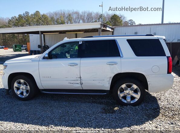 1GNSCCKC9HR112223 2017 CHEVROLET TAHOE White უკანა სალონის ხედი