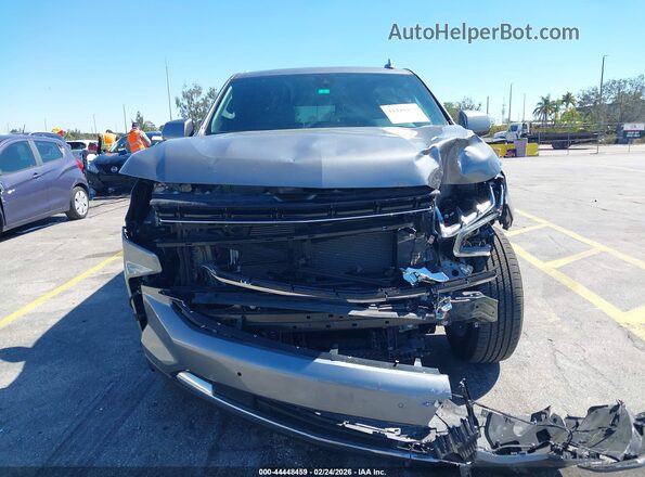 1GNSCCKD2NR302725 2022 CHEVROLET SUBURBAN Gray უკანა სალონის ხედი