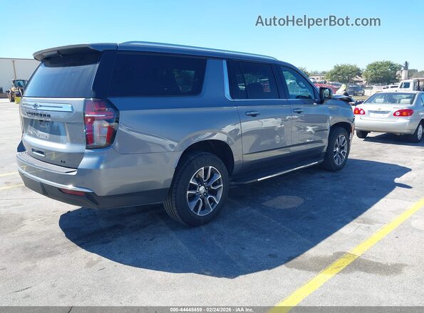 1GNSCCKD2NR302725 2022 CHEVROLET SUBURBAN Gray უკანა მარჯვენა