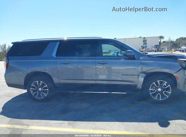 1GNSCCKD2NR302725 2022 CHEVROLET SUBURBAN Gray სალონის 360-გრადუსიანი ხედი