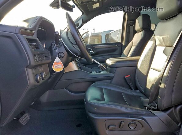 1GNSCCKD2NR323820 2022 CHEVROLET SUBURBAN Black Front interior view
