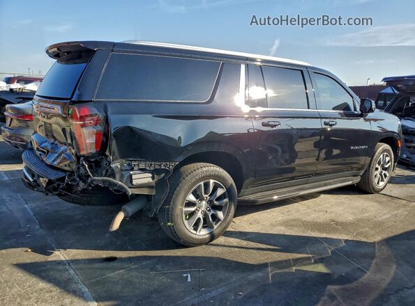 1GNSCCKD2NR323820 2022 CHEVROLET SUBURBAN Black Rear right