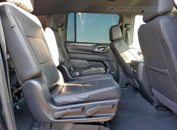 1GNSCCKD2NR323820 2022 CHEVROLET SUBURBAN Black Rear interior view