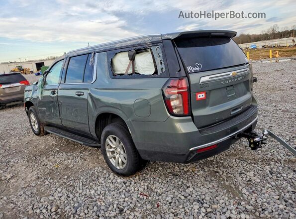 1GNSCCKDXPR195555 2023 CHEVROLET SUBURBAN Green Հետևի ձախ