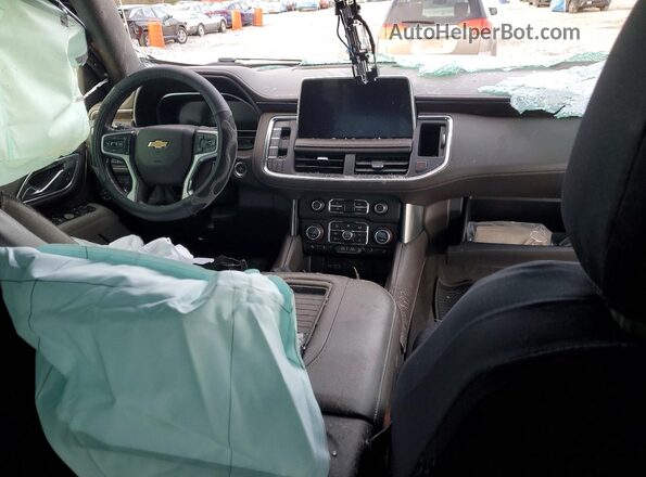 1GNSCCKDXPR195555 2023 CHEVROLET SUBURBAN Green Առջևի վահանակի տեսք