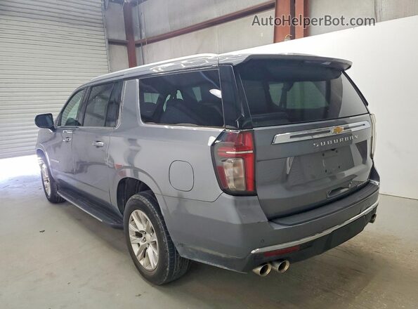 1GNSCFKD0NR177807 2022 CHEVROLET SUBURBAN Gray 
