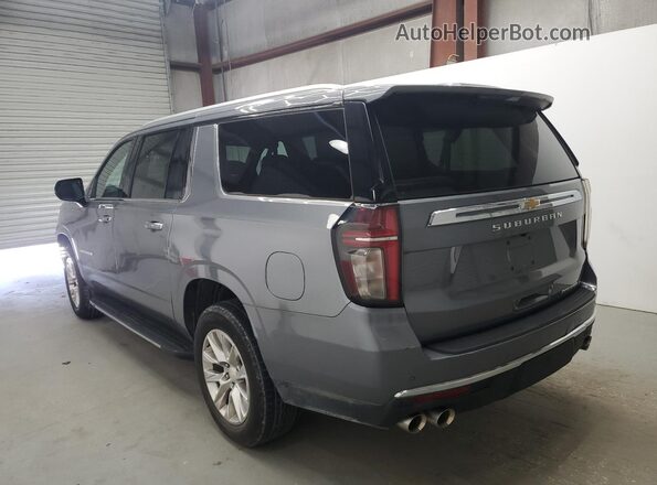 1GNSCFKD0NR177807 2022 CHEVROLET SUBURBAN Gray 