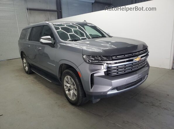1GNSCFKD0NR177807 2022 CHEVROLET SUBURBAN Gray 