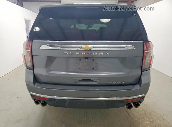 1GNSCFKD0NR177807 2022 CHEVROLET SUBURBAN Gray 