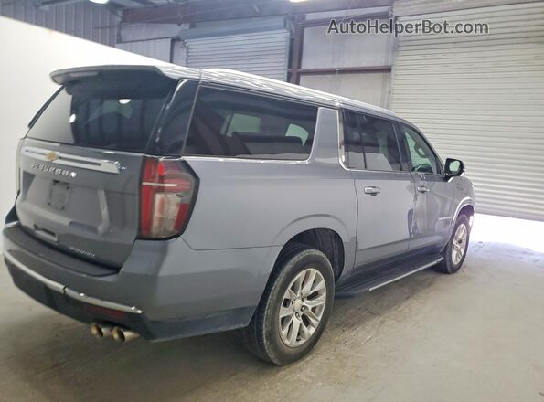 1GNSCFKD0NR177807 2022 CHEVROLET SUBURBAN Gray 