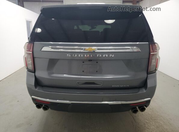 1GNSCFKD0NR177807 2022 CHEVROLET SUBURBAN Gray 