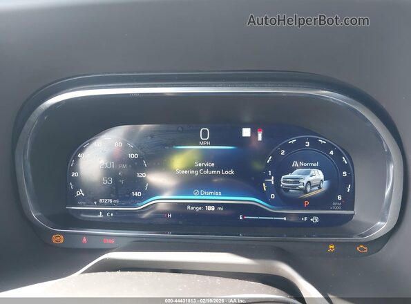 1GNSCFKD1PR135729 2023 CHEVROLET SUBURBAN Black Widok tylnych siedzeń