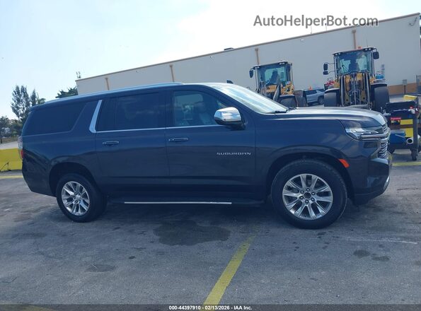 1GNSCFKD4PR363742 2023 CHEVROLET SUBURBAN Черный Вид задней части салона