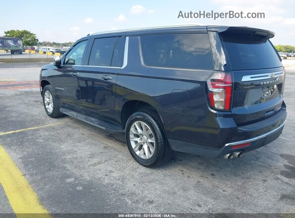 1GNSCFKD4PR363742 2023 CHEVROLET SUBURBAN Черный Задняя левая четверть