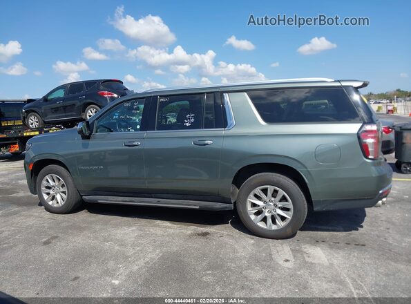 1GNSCFKD7PR377697 2023 CHEVROLET SUBURBAN Green Widok wnętrza 360 stopni