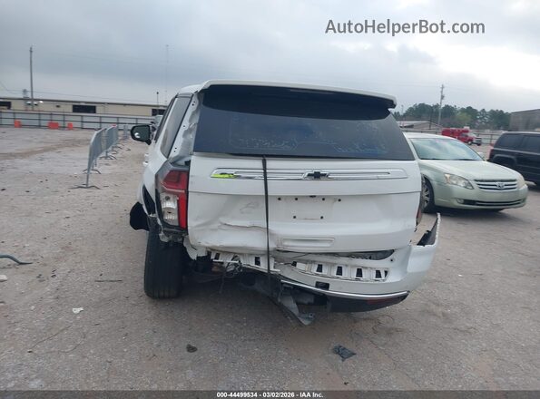 1GNSCLED3NR129244 2022 CHEVROLET TAHOE Белый Вид спереди