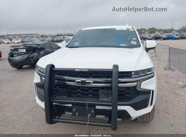 1GNSCLED3NR129244 2022 CHEVROLET TAHOE Белый Вид панели приборов