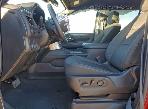 1GNSCMKD0RR366144 2024 CHEVROLET TAHOE Red Вид салону спереду