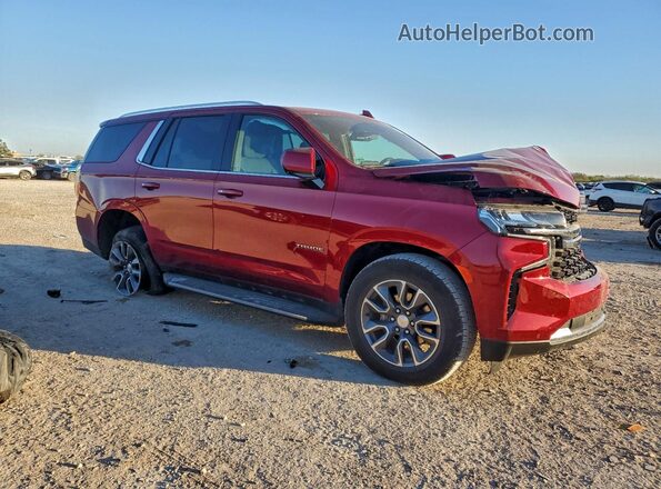 1GNSCMKD0RR366144 2024 CHEVROLET TAHOE Red Передня права чверть