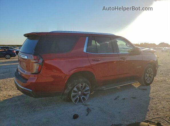1GNSCMKD0RR366144 2024 CHEVROLET TAHOE Red Задня права чверть