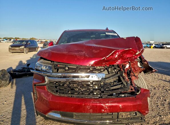 1GNSCMKD0RR366144 2024 CHEVROLET TAHOE Red Вид спереду