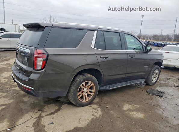 1GNSCNKD5MR356160 2021 CHEVROLET TAHOE Gray Задня права чверть