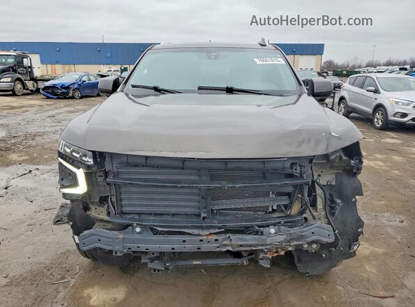 1GNSCNKD5MR356160 2021 CHEVROLET TAHOE Gray Вид спереду