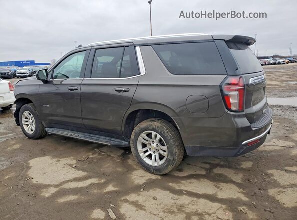 1GNSCNKD5MR356160 2021 CHEVROLET TAHOE Gray Задня ліва чверть