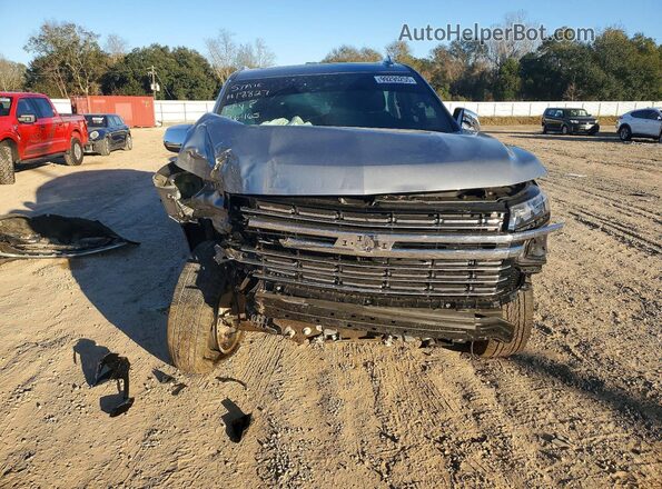 1GNSCSKDXRR396465 2024 CHEVROLET TAHOE Silver Front view
