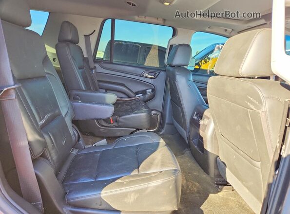 1GNSKBKC1JR401423 2018 CHEVROLET TAHOE Gray Widok wnętrza z tyłu