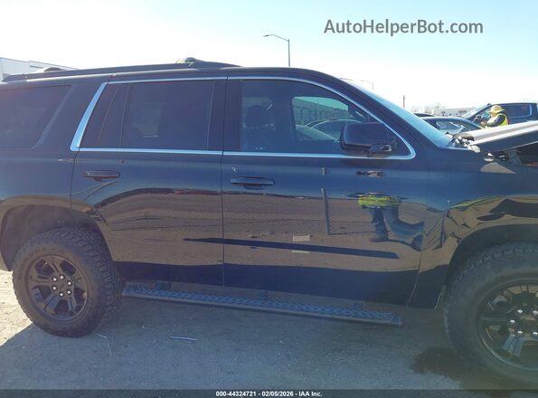 1GNSKBKC2HR314561 2017 CHEVROLET TAHOE Black Вид задньої частини салону