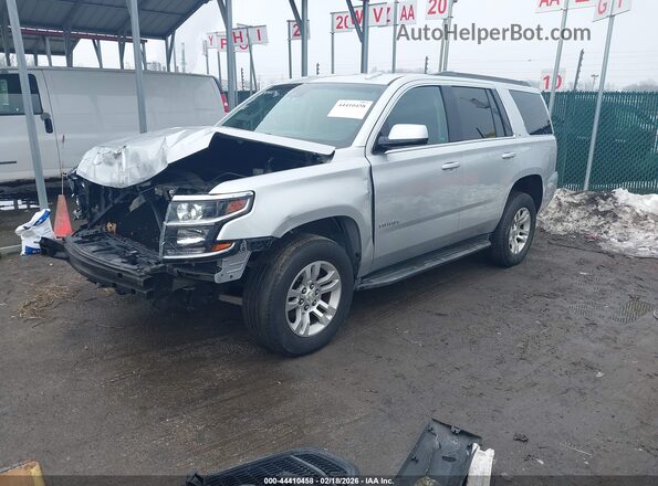 1GNSKBKC3GR201023 2016 CHEVROLET TAHOE Silver Front left