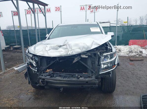 1GNSKBKC3GR201023 2016 CHEVROLET TAHOE Silver Rear interior view