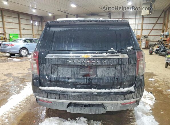 1GNSKCKD0NR218311 2022 CHEVROLET SUBURBAN Black უკანა ხედი