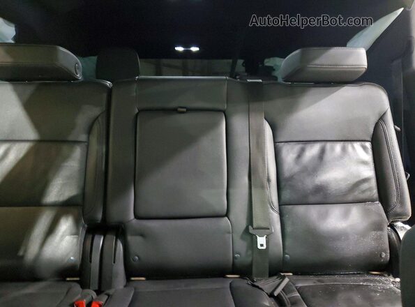 1GNSKCKD0NR218311 2022 CHEVROLET SUBURBAN Black უკანა სავარძლების ხედი