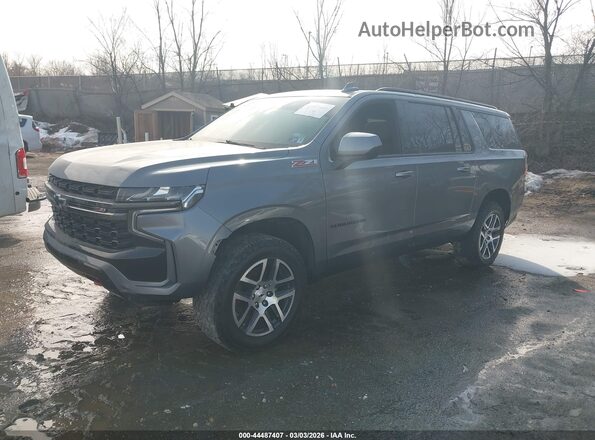 1GNSKDKD2MR366562 2021 CHEVROLET SUBURBAN Gray Przód lewy