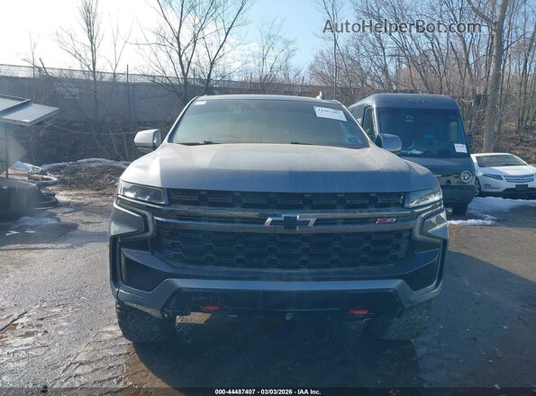 1GNSKDKD2MR366562 2021 CHEVROLET SUBURBAN Gray Widok zestawu wskaźników