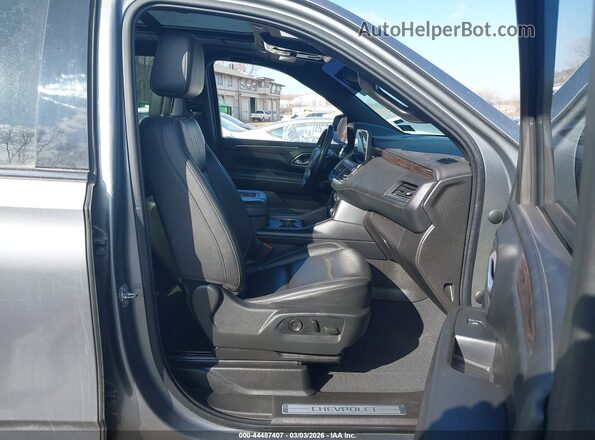 1GNSKDKD2MR366562 2021 CHEVROLET SUBURBAN Gray Widok wnętrza z przodu
