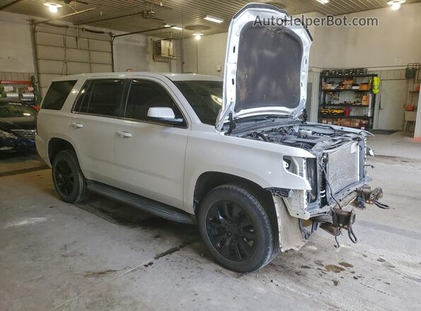 1GNSKFECXGR360916 2016 CHEVROLET TAHOE White Передня права чверть