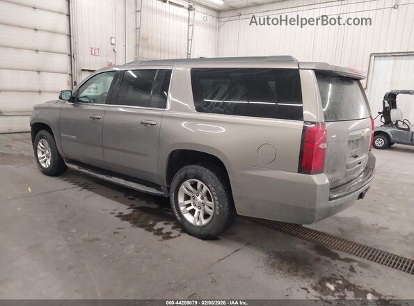 1GNSKGEC4HR349840 2017 CHEVROLET SUBURBAN Желто-коричневый Задняя левая четверть