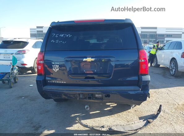 1GNSKHKC1JR378955 2018 CHEVROLET SUBURBAN Синий 