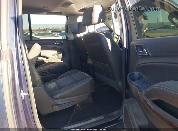 1GNSKHKC1JR378955 2018 CHEVROLET SUBURBAN Синий Вид наклейки с VIN-кодом