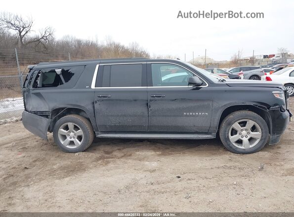 1GNSKHKC3LR168330 2020 CHEVROLET SUBURBAN Black Widok wnętrza z tyłu