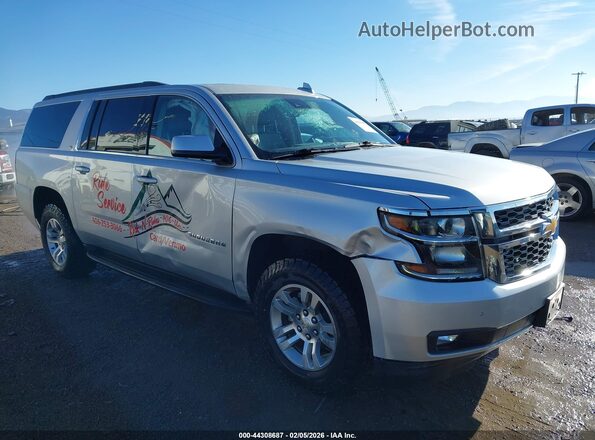 1GNSKHKC4LR292073 2020 CHEVROLET SUBURBAN Silver Front view