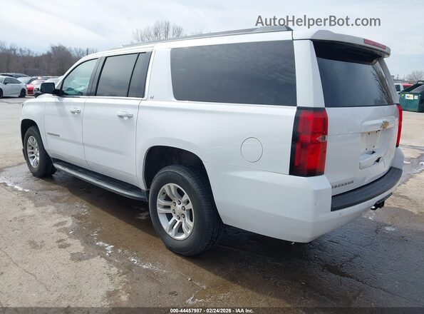 1GNSKHKC9LR259036 2020 CHEVROLET SUBURBAN White Trasero izquierdo