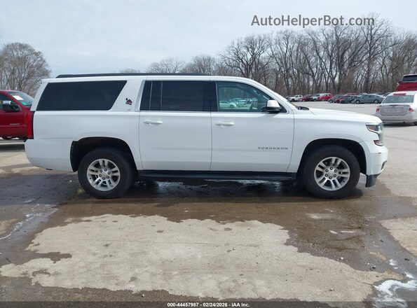 1GNSKHKC9LR259036 2020 CHEVROLET SUBURBAN White Vista interior trasera