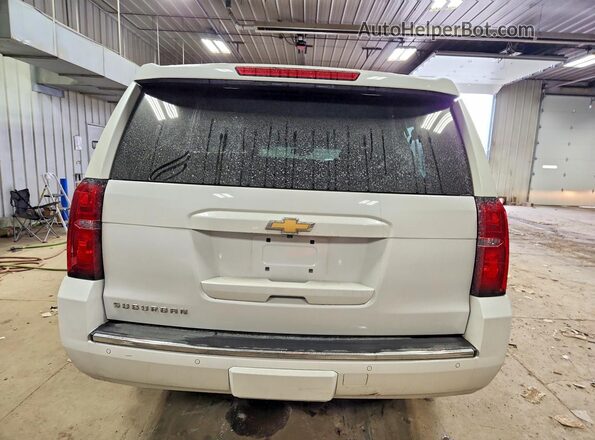 1GNSKJKC9GR274875 2016 CHEVROLET SUBURBAN White Widok z tyłu