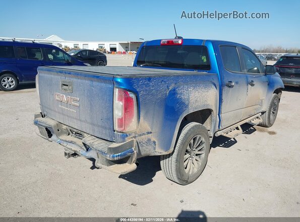 1GTG5BEN2M1206095 2021 GMC CANYON Blue Հետևի աջ